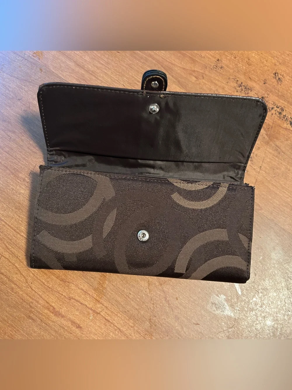 Coach Brown Wallet